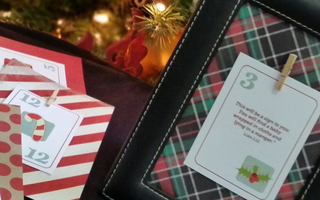 Christmas Advent Countdown Craft