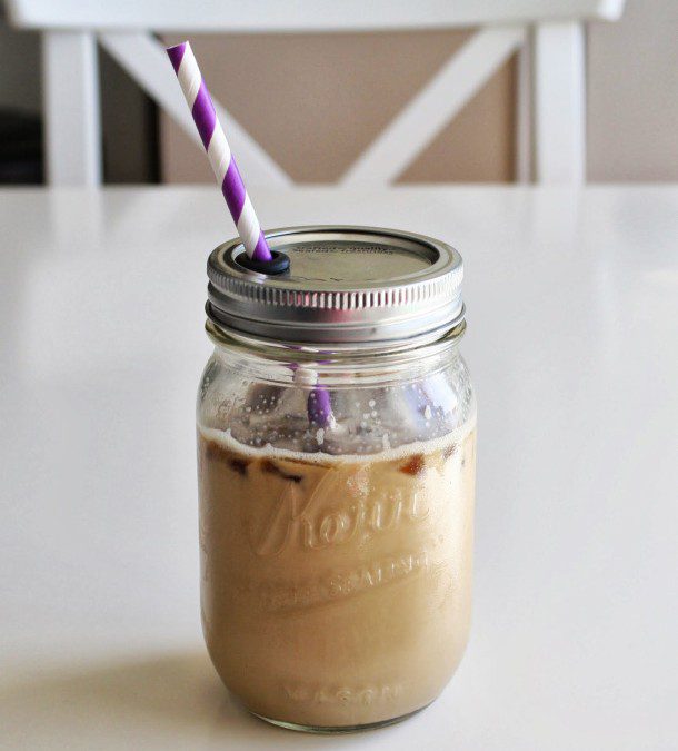 Mason Jar Makeover and Iced Coffee