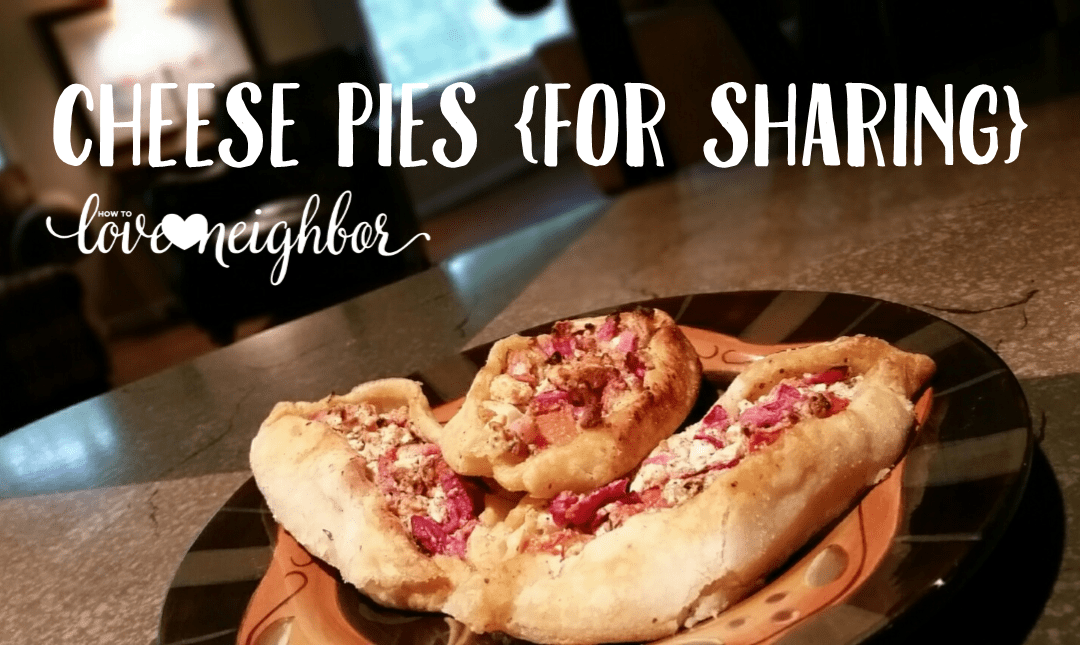 Cheese Pies {for sharing!}
