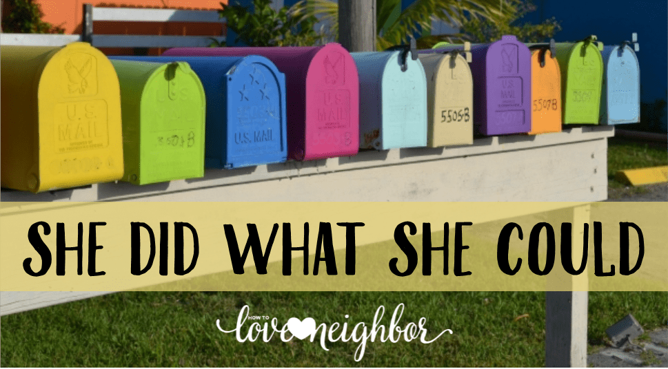 She did what she could Sara Edwards