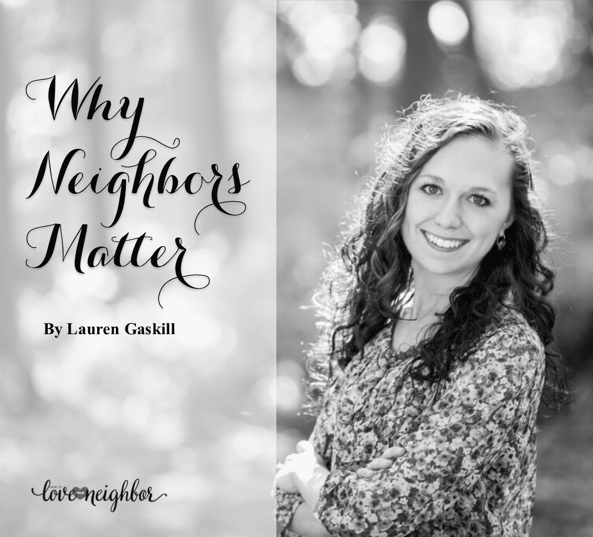 Why Neighbors Matter