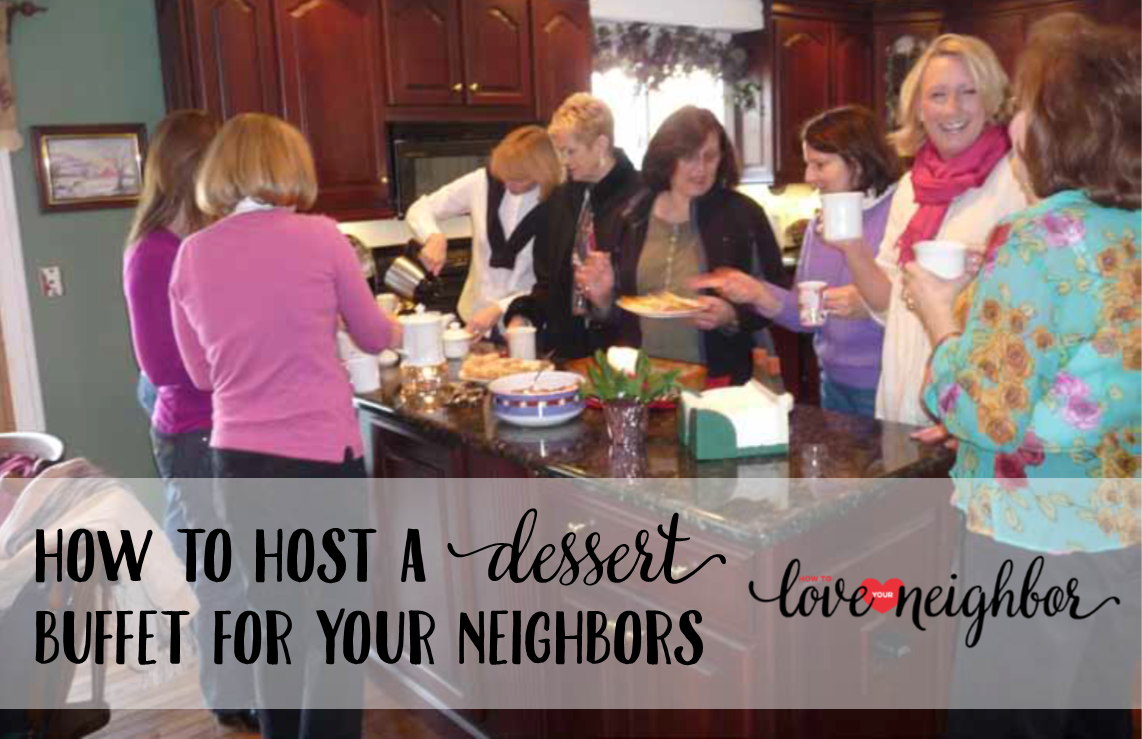 how to host a dessert buffet
