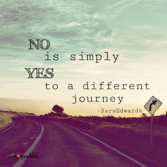 The Most Beautiful “No”