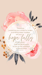 Hope Fully phone wallpaper pink