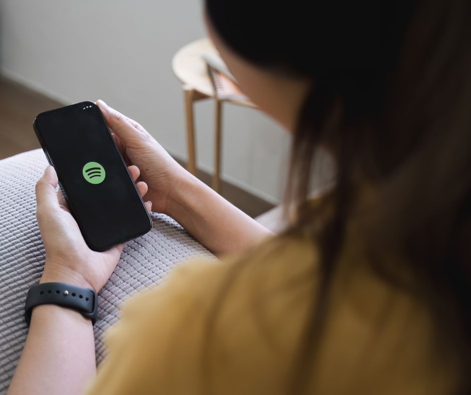 Person Holding an Iphone